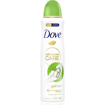 Dove Advanced Care Go Fresh antiperspirant ve spreji 72h Cucumber & Green Tea 150 ml – Zbozi.Blesk.cz