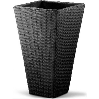 Casaria® Květináč antracitový | 70x40x40cm – Zboží Dáma