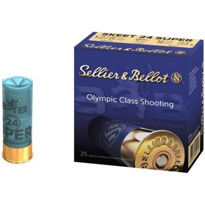 Broky Střelivo S&B SKEET 24 SUPER 24 g 2,0 mm 12/70 1 ks – Sleviste.cz