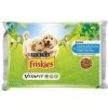 Kapsička pro psy Friskies Junior kuřecí s mrkví ve šťávě 4 x 85 g