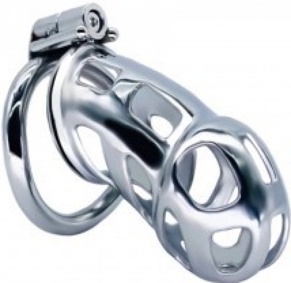 Sm Bdsm Fetiš Frrk Cobra Chastity Cage Stainless Steel Kovová Klec Na Penis 50 Mm 4566