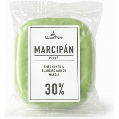 Dortisimo SweetArt Pravý marcipán světle zelený 30% mandlí 150 g – Hledejceny.cz