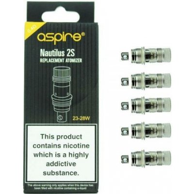 Aspire Nautilus 2S Coil 0.4 ohm 5 ks – Hledejceny.cz