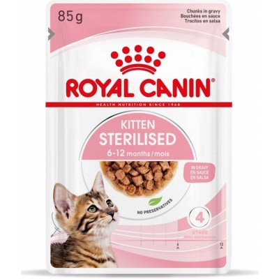 Royal Canin Kitten Sterilised jelly 12 x 85 g – Zboží Mobilmania