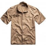 košile M65 Basic shirt 1/2 béžová – Zboží Mobilmania