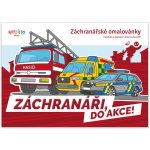 Záchranáři Do akce! Záchranářské omalovánky – Hledejceny.cz