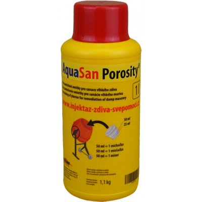 AquaSan Porosity® 1L sanační omítka svépomocí – HobbyKompas.cz