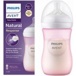 Avent Láhev Natural Response růžová 260 ml – Hledejceny.cz