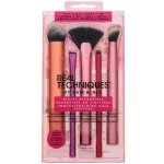 Real Techniques Brushes Artist Essentials sada kosmetický štětec na make- up RT 217 1 ks + kosmetický štětec na oční linky RT 317 1 ks + kosmetický štětec na rozjasňovač RT 420 1 ks + kosmetický štěte – Zboží Dáma