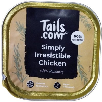 Tails.com Simply Irresistible Chicken with Rosemary Hypoallergenic 300 g