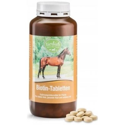 Tierlieb biotin pro koně 500 tbl 0,37 kg – Hledejceny.cz