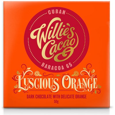 Willie's Cacao Cuban Luscious Orange 50 g