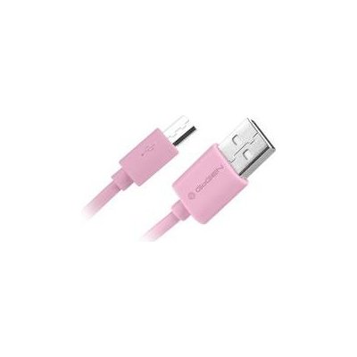 GoGEN MICUSB 100 MM13 USB/micro USB, 0,9m, růžový – Zbozi.Blesk.cz