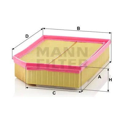 MANN FILTER Vzduchový filtr C 33 194 – Hledejceny.cz