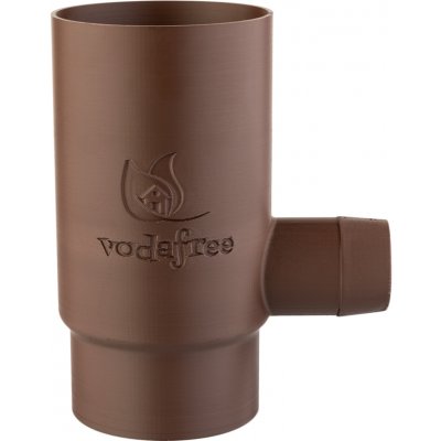 Vodafree Sběrač dešťové vody s filtrem Gustav 80 mm hnědý – Hledejceny.cz