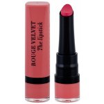 Bourjois Rouge Velvet The Lipstick rtěnka 02 Flaming Rose 2,4 g – Zboží Dáma