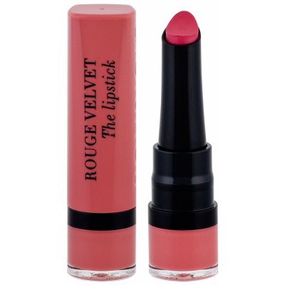 Bourjois Rouge Velvet The Lipstick rtěnka 02 Flaming Rose 2,4 g – Hledejceny.cz