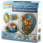 SMT Creatoys Malování na oblázky/kameny Dinosaurus kreativní sada v krabičce 15x14,5x4cm – Hledejceny.cz