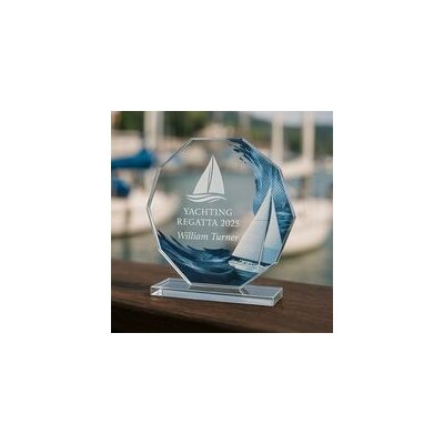 Poháry Bauer Skleněná trofej CR2024301M44 Jachta – Hledejceny.cz