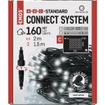 EMOS Standard LED spojovací vánoční řetěz síť 1,5x2 m venkovní studená bílá – Hledejceny.cz