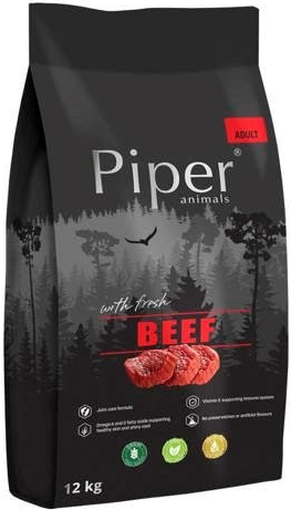 Piper Animals s hovězím masem 12 kg