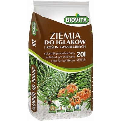 BioVita Zemina pro jehličnany a acidofilní rostliny 20 l