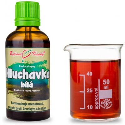 Bylinné kapky Hluchavka květ tinktura 50 ml – Hledejceny.cz