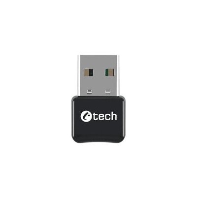 C-TECH Bluetooth 5.0 adaptér, USB, černá BTD-01