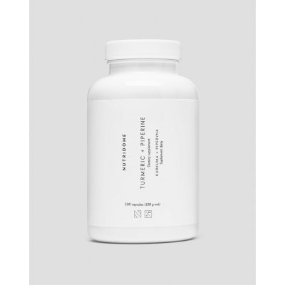 Nutridome Kurkuma a piperin pro podporu trávení a funkce jater 180 kapslí – Hledejceny.cz