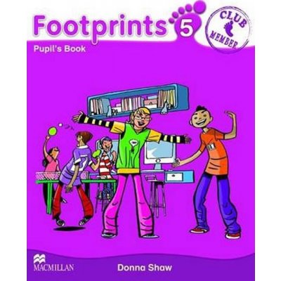 Footprints Level 5 Pupil´s Book Pack Pupil´s Book, CD-ROM, Songs a Stories Audio CD a Portfolio Booklet – Zbozi.Blesk.cz