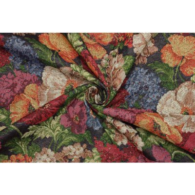 Dekorační | potahová látka gobelin - Květinový vzor – Hledejceny.cz