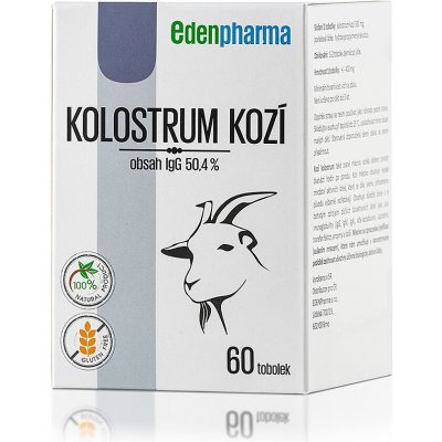 EDENPharma Kolostrum kozí 60 kapslí – Hledejceny.cz