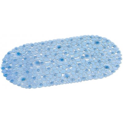 Kinekus Podložka do vany 69x35 cm oval modrá transparentní KLC KIN31190813 – Hledejceny.cz