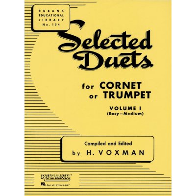 Selected Duets for Trumpet 1 easy-medium / Vybraná dueta pro trumpety 1 snadné středně náročné