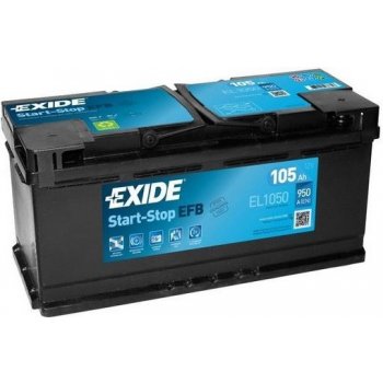 Exide Start-Stop EFB 12V 105Ah 800A EL1050