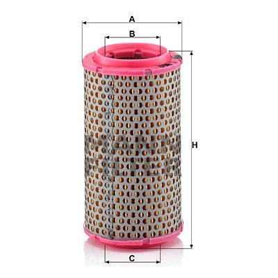 Vzduchový filtr MANN-FILTER C 816/2 – Hledejceny.cz