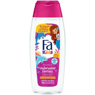 Fa sprchový gel Kids Mořská Panna 400 ml – Zboží Mobilmania