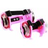 Svítící párty doplňky APT Svítící LED kolečka na boty růžová AG234A