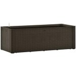 NATURAL DELUXE truhlík samozavlažovací plastový 100 x 43 x 33 cm – Zboží Mobilmania
