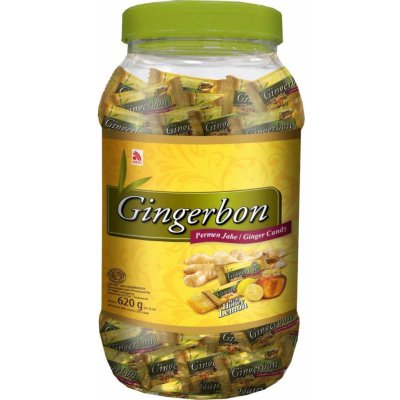Gingerbon Zázvorové bonbony med a citron 620 g – Zboží Mobilmania