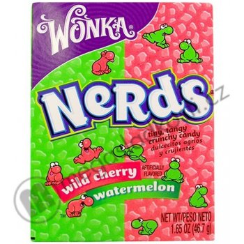 Wonka Nerds Meloun a Třešně 46 g