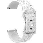 Drakero Silikonový řemínek Sculpty bílý 18 mm 10408-4 – Zboží Živě