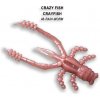 Návnada a nástraha CRAZY FISH Crayfish 4,5cm 43 Rain Worm 8ks