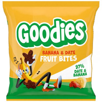 Goodie s Banánovo datlové kousky 20 g – Zboží Dáma