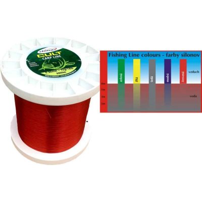 CLIMAX Cult Carpline red 300m 0,28mm 6,1kg – Zbozi.Blesk.cz