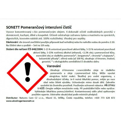 Sonett Pomerančový intenzivní čistič 5 l – Zbozi.Blesk.cz