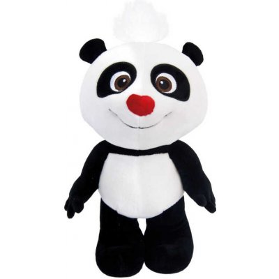 BINO Panda veselá 30 cm – Zboží Mobilmania