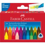 FABER-CASTELL Voskové pastelky 24ks – Zbozi.Blesk.cz