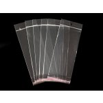 Prima-obchod PP sáček s lepicí klopou a závěsem 10x22 cm, barva transparent – Zboží Živě