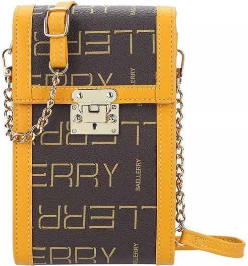 Baellerry dámská kabelka na mobil Tyra Žlutá N8581s2